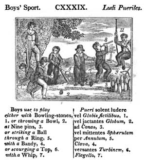Boys games, Johann Amos Comenius, 1658